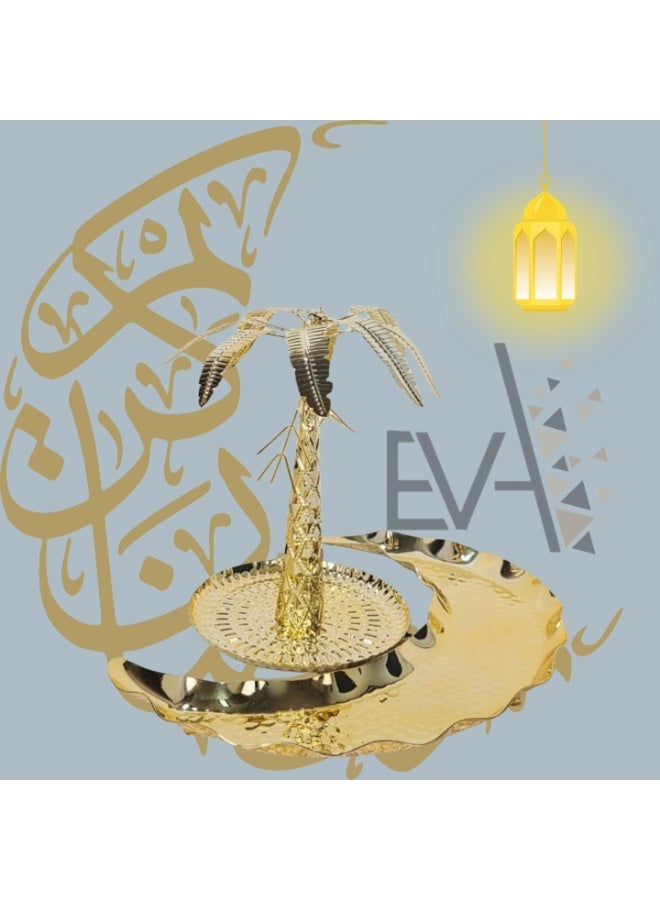 إيفا صحون تقديم شكل هلال ونخلة - Image 1